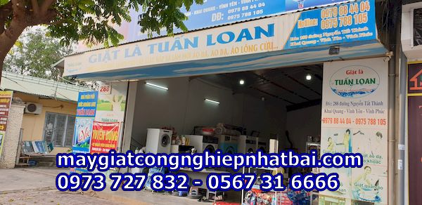 Bán máy giặt công nghiệp cũ nhật bãi tại vĩnh phúc