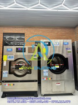 MÁY GIẶT SẤY CÔNG NGHIỆP GIÁ TỐT CHO KHÁCH SẠN & RESORT TẠI HÀ MY - QUẢNG NAM