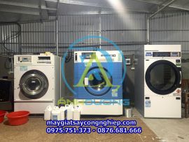 MÁY GIẶT SẤY CÔNG NGHIỆP CHO KHÁCH SẠN & RESORT TẠI MỘC CHÂU - SƠN LA