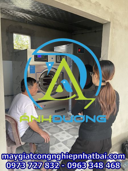 Lắp đặt máy giặt công nghiệp Daiwa 25kg tại Hà Nội