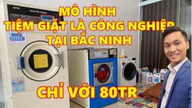 Máy giặt công nghiệp cũ nhật bãi tại Bắc Ninh
