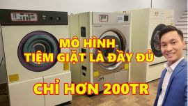 Máy giặt công nghiệp cũ nhật bãi tại Hải Dương