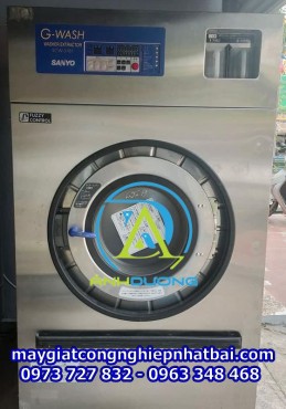 Máy giặt công nghiệp Sanyo 25kg Nhật Bản