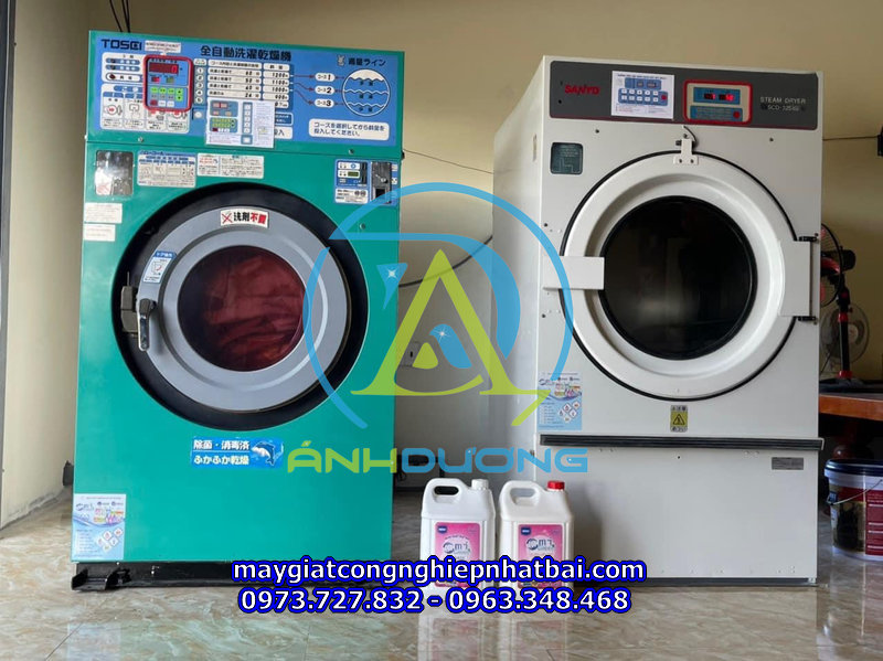 MÁY GIẶT SẤY CÔNG NGHIỆP CHO NHÀ NGHỈ VÀ KHÁCH SẠN TẠI MÓNG CÁI – GIẢI PHÁP TỐI ƯU CHI PHÍ VẬN HÀNH