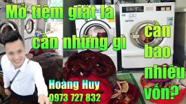 Tư vấn kinh nghiệm, chi phí vốn đầu tư mở tiệm giặt là ở nông thôn