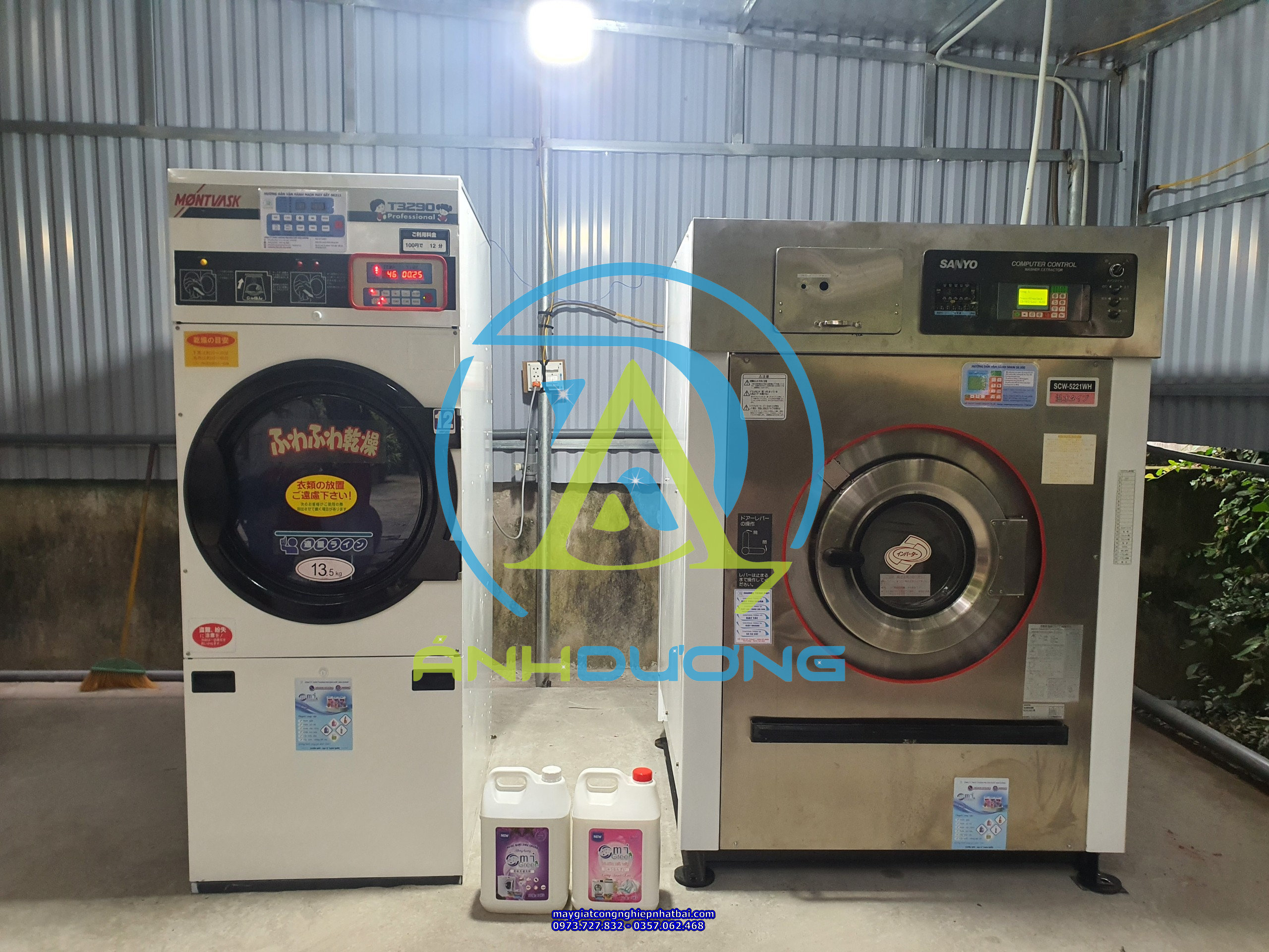 MÁY GIẶT CÔNG NGHIỆP CÔNG SUẤT LỚN – GIẢI PHÁP CHO XƯỞNG GIẶT LÀ PHÚ THỌ