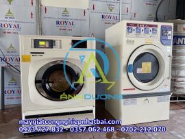 MÁY GIẶT CÔNG NGHIỆP CHO XƯỞNG GIẶT LÀ – GIAO LẮP ĐẶT TẠI LẠNG SƠN