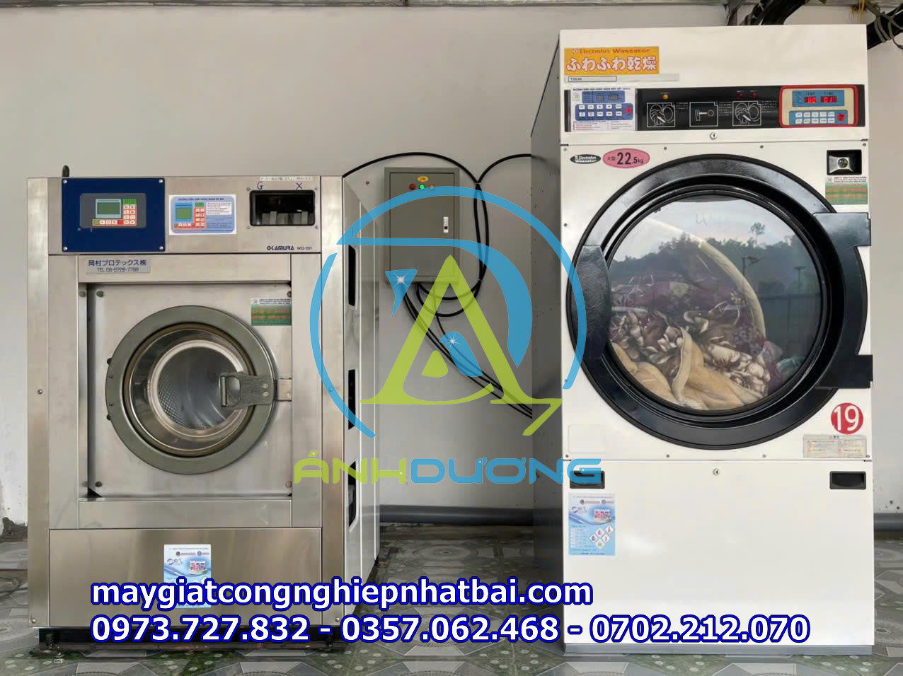 Setup Máy Giặt Sấy Công Nghiệp Giá Tốt Cho Khách Sạn & Resort Tại Lăng Cô - Huế