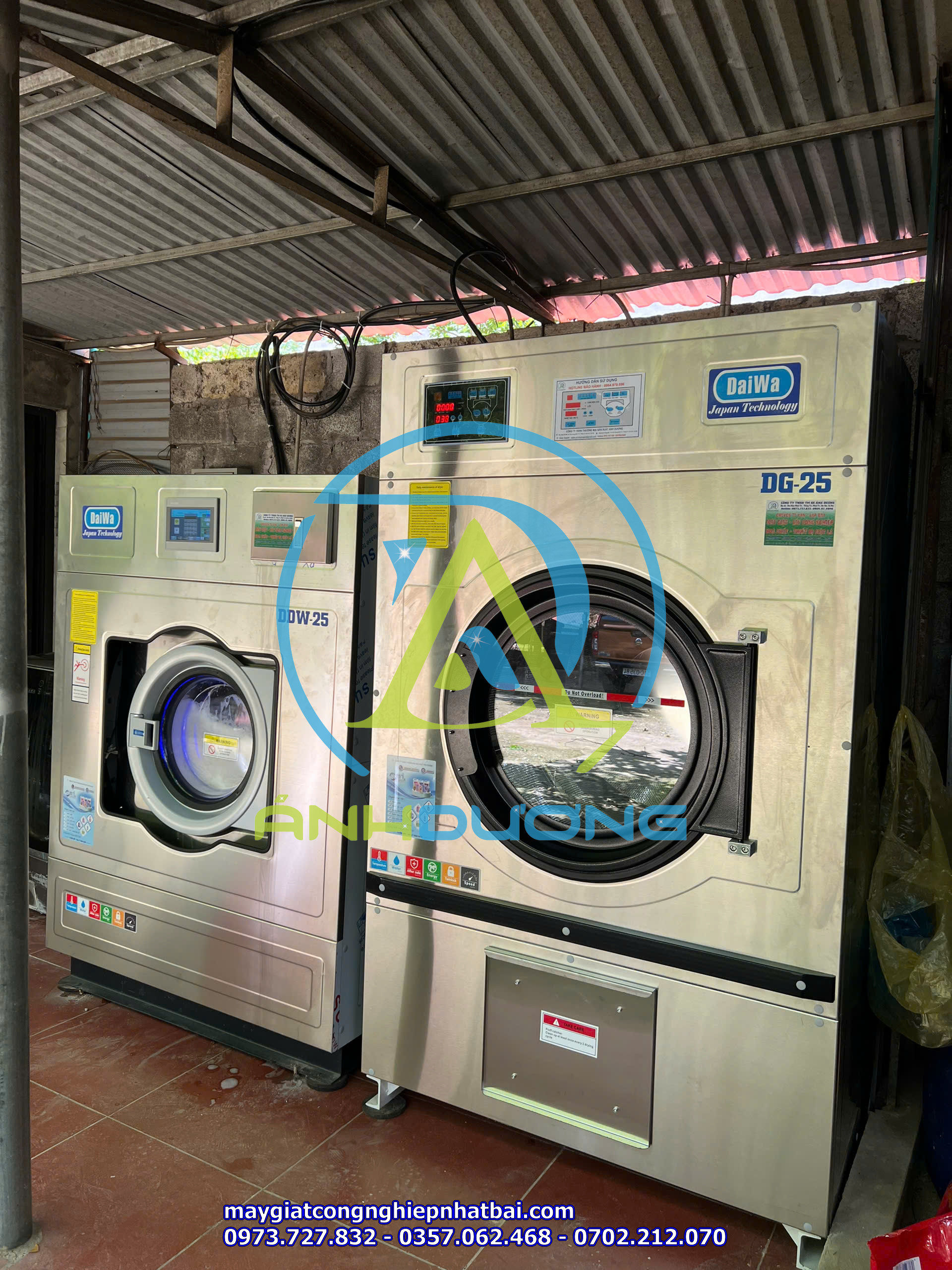 SETUP HỆ THỐNG GIẶT SẤY CÔNG NGHIỆP CHO KHÁCH SẠN & RESORT TẠI CAO BẰNG