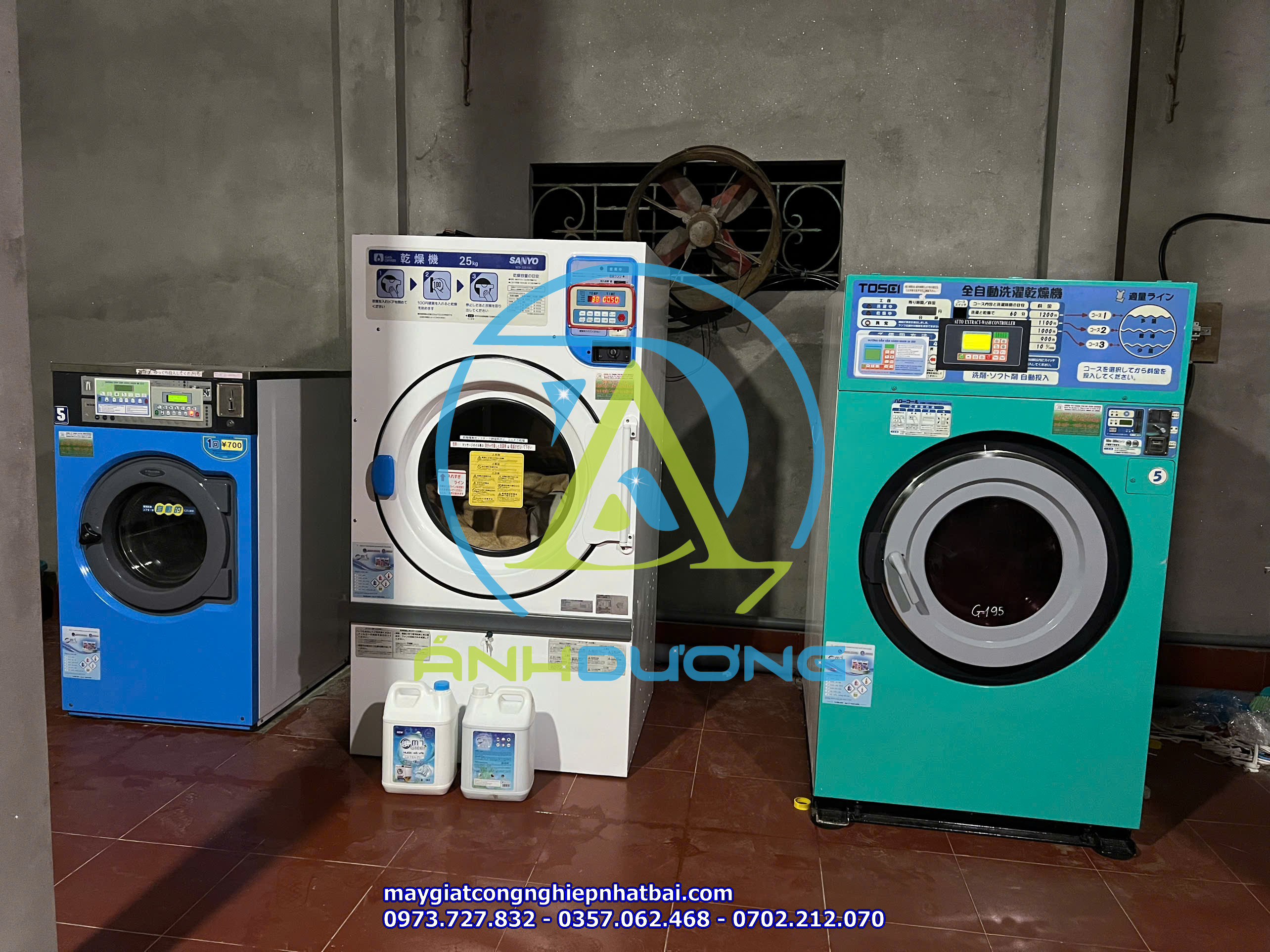 Setup Máy Giặt Sấy Công Nghiệp Cho Khách Sạn & Resort Tại Biển Mỹ Khê - Đà Nẵng